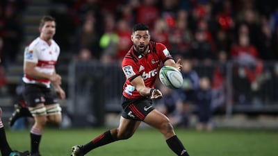 Richie Mo'unga shone as Canterbury Crusaders claimed the Super Rugby title. Getty Images