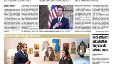 September 2: Kushner: what Trump woild do with four more years