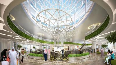 The 120,000-square-metre extension has been designed by DP Architects. Courtesy Marina Mall