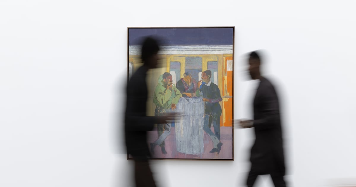 African artists blur the line between abstraction and identity at Efie Gallery African artists blur the line between abstraction and identity at Efie Gallery