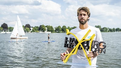 The Hamburg Open gave out a very strange-looking trophy this year. Getty Images