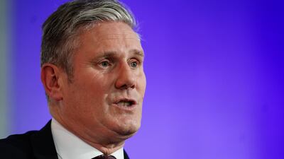 Britain's opposition Labour leader Sir Keir Starmer will say the NHS needs to be overhauled. PA