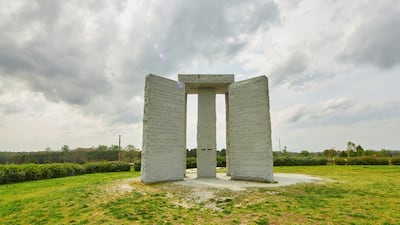 The true identity of the benefactor who had the monument erected remains a mystery. Reuters