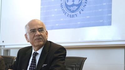 Arabian Gulf countries have to create jobs outside of the oil sector and outside government to reduce the scope of public spending, says Masood Ahmed, regional head of the IMF. Jeffrey E Biteng / The National