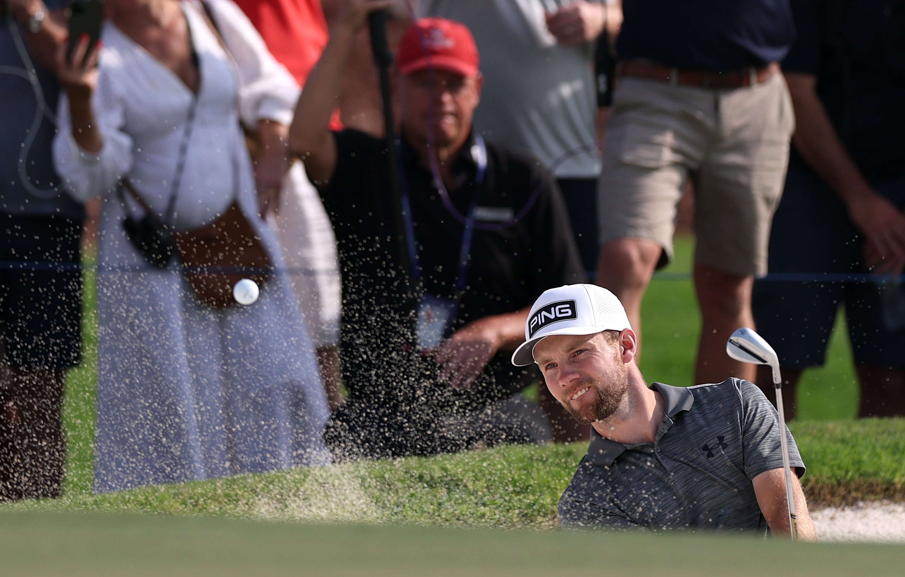 Denmark's Rasmus Neergaard-Petersen finished with a 68 to finish one shot off the lead. Getty Images