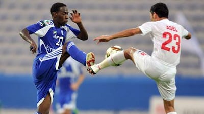 Salem Khamis is ready to put his best foot forward in helping Al Nasr take some silverware home this season.