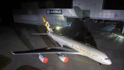 Etihad will also deploy the A380 on its Sydney and New York routes from next year. Courtesy Etihad