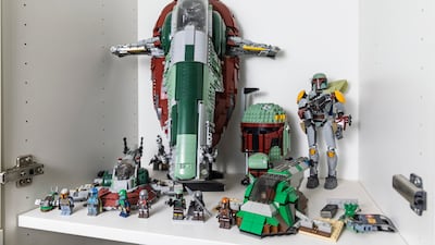 Jamal says he was not a fan of the Bobba Fett character from Star Wars until he began building his Lego sets. He has since become a big fan