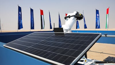 The UAE, Saudi Arabia, Oman and Qatar are national clean-energy champions. Victor Besa / The National
