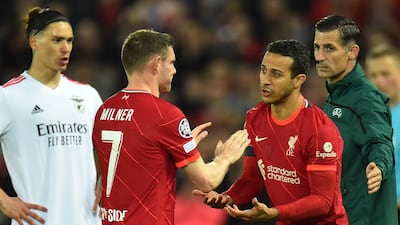 Thiago Alcantara (Milner 58') - 5. The 31-year-old's passing was assured without being particularly incisive. EPA