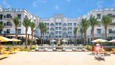 The four-storey property has a private stretch of beach. Photo: Emaar