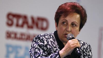 2003 Nobel Peace prize laurate Shirin Ebadi of Iran. Kacper Pempel / Reuters