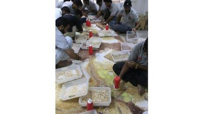 After completing a training programme in Lahore, Pakistan, the most promising apprentices are brought to work in the Abu Dhabi facility. Ravindranath K / The National