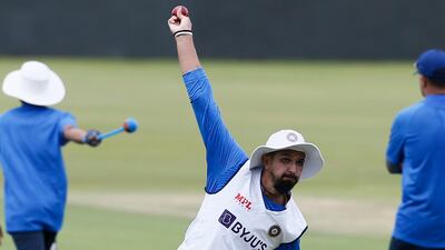 India pacer Ishant trains in Centurion on Tuesday. AP