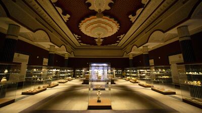 Part of the palace complex turned into an antiquities museum in the southern city of Basra.