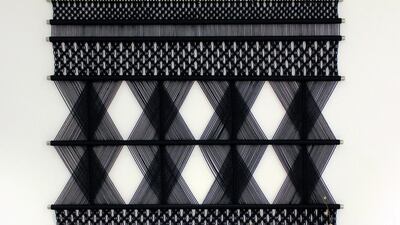 Dress up a wall with a macrame wall hanging from Kleuah.