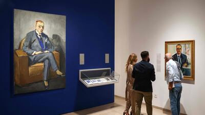 It is Beirut’s largest art museum, hosting a collection of 1,500 works. AFP