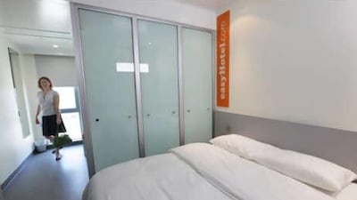 Rosemary Behan checks out a double room with window at the newly opened easyHotel in Jebel Ali. The cheapest rooms only have "internal" windows.