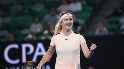Elina Svitolina is the defending champion at the Dubai Duty Free Tennis Championships. Tracey Nearmy / EPA