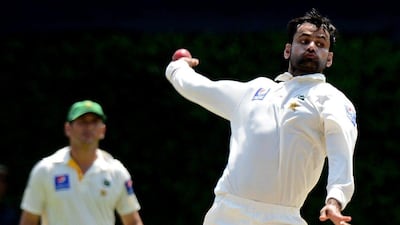 Mohammad Hafeez shown during the second Test against Sri Lanka in June. Lakruwan Wanniarachchi / AFP / June 26, 2015