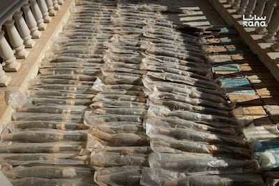 Syria's Interior Ministry said it intercepted weapons being smuggled to Lebanon. Photo: Sana