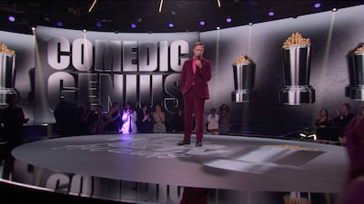 Seth Rogen speaks during the 2021 MTV Movie & TV Awards in Los Angeles, California on May 16, 2021. Reuters