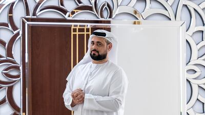 Saleh Hamed, co-founder of kandura app CanCan, says he was exposed to an entrepreneurial spirit from an early age. Victor Besa / The National