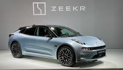 Zeekr hopes to mirror its domestic success by taking the 001 global. Photo: Zeekr