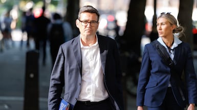 Labour MP Andy Burnham arrives for LBC's Andrew Marr show at Millbank studios in London. Getty Images