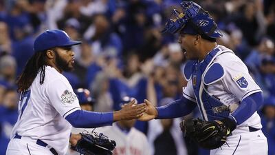 Kansas City Royals are looking in good shape after taking a 2-0 World Series leads against the New York Mets. Matt Slocum / AP Photo