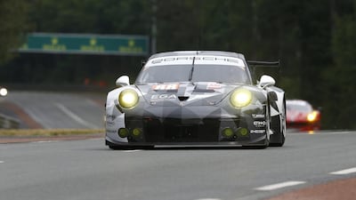 Khaled Al Qubaisi finished second in the AM class at Le Mans last year. Courtesy of Abu Dhabi Racing