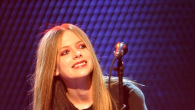 Avril Lavigne showed she is not just a snotty teen with the power ballad 'I'm With You'. Getty Images