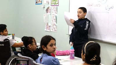 The school brings normality and structure to lives affected by conflict