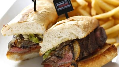 Ruth’s Chris Steakhouse patrons can enjoy a set luch menu for Dh109 and be done in 40 minutes. Antonie Robertson / The National