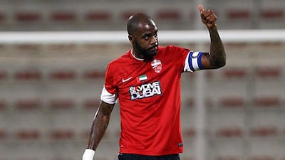 Fans of Grafite and Al Ahli may find themselves having to pay to watch their side face opponents on television on occasion. Satish Kumar / The National