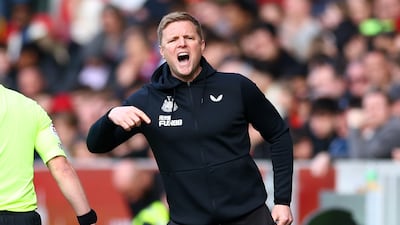 Eddie Howe saw his team defeated 3-0 at Aston Villa last week, only the fourth time the Magpies had lost in the Premier League this season. Getty