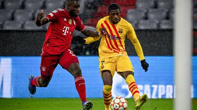 SUBS: Marc Roca (For Tolisso 60’): 6 - The former Espanyol midfielder joined the game against his former rivals with the game drifting to its conclusion. He had a fine game, playing accurate passes on the ball to keep the game ticking. Getty