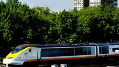 The Eurostar departs Waterloo station near the London Eye to travel the 74km from Britain to France. A single lorry caught fire on a train in the Channel Tunnel.
