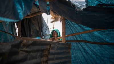 A camp in Ethiopia provides a temporary home for thousands of people displaced by conflict. AFP