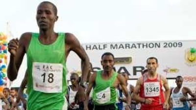 More than 1,600 runners competed in the RAK Half Marathon in February last year.