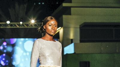 Asmaraia debuted in the Middle east in May 2018 at Arab Fashion Week. Courtesy of Asmaraia