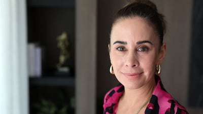 Dr Katherine Iscoe lives in a two-bedroom apartment in Dubai's Palm Jumeirah. Photo: Chris Whiteoak / The National