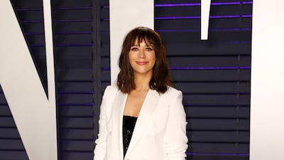 Rashida Jones arrives at the 2019 Vanity Fair Oscar Party. Reuters