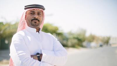 Unemployed Khaled Al Noobi. Rebecca Rees for The National