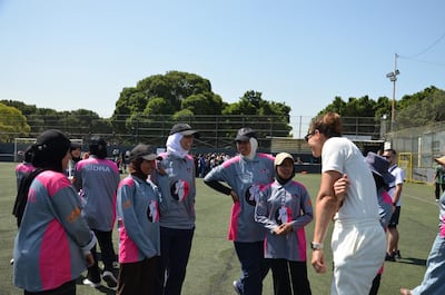 The Alsama Project has organised cricket matches in the Shatila refugee camp in Beirut. Photo: Alsama Project