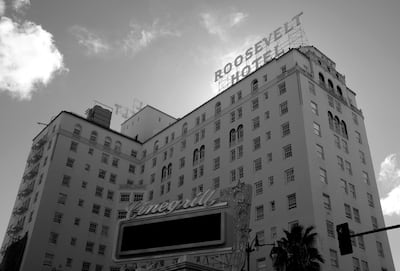The Roosevelt Hotel in Hollywood is rumoured to be one of tinseltown's most haunted.