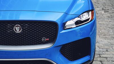 The SVR's front wing.