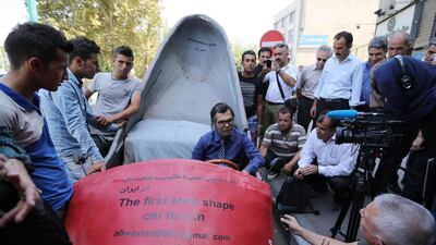 Aliwaxima has an avid social media following but nothing compares to the attention he garners when he’s out on the streets. Atta Kenare / AFP