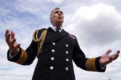 Admiral Sir Tony Radakin told Parliament that Britain would need up to a decade to field a modern armoured division. PA