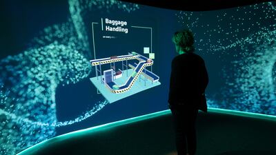 Software experts and engineers also handle airports, logistics and cargo in another centre in Dubai South near the Expo site. Photo: Siemens